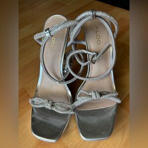 ALDO HEELS - Silver
